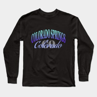 City Pride: Colorado Springs, Colorado Long Sleeve T-Shirt